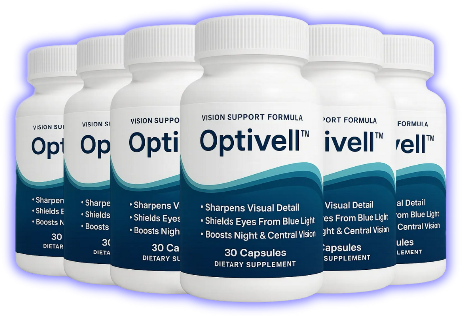 OptiVell 6-Bottle Package - Your Best Value - Natural Vision Supplement Bulk Order