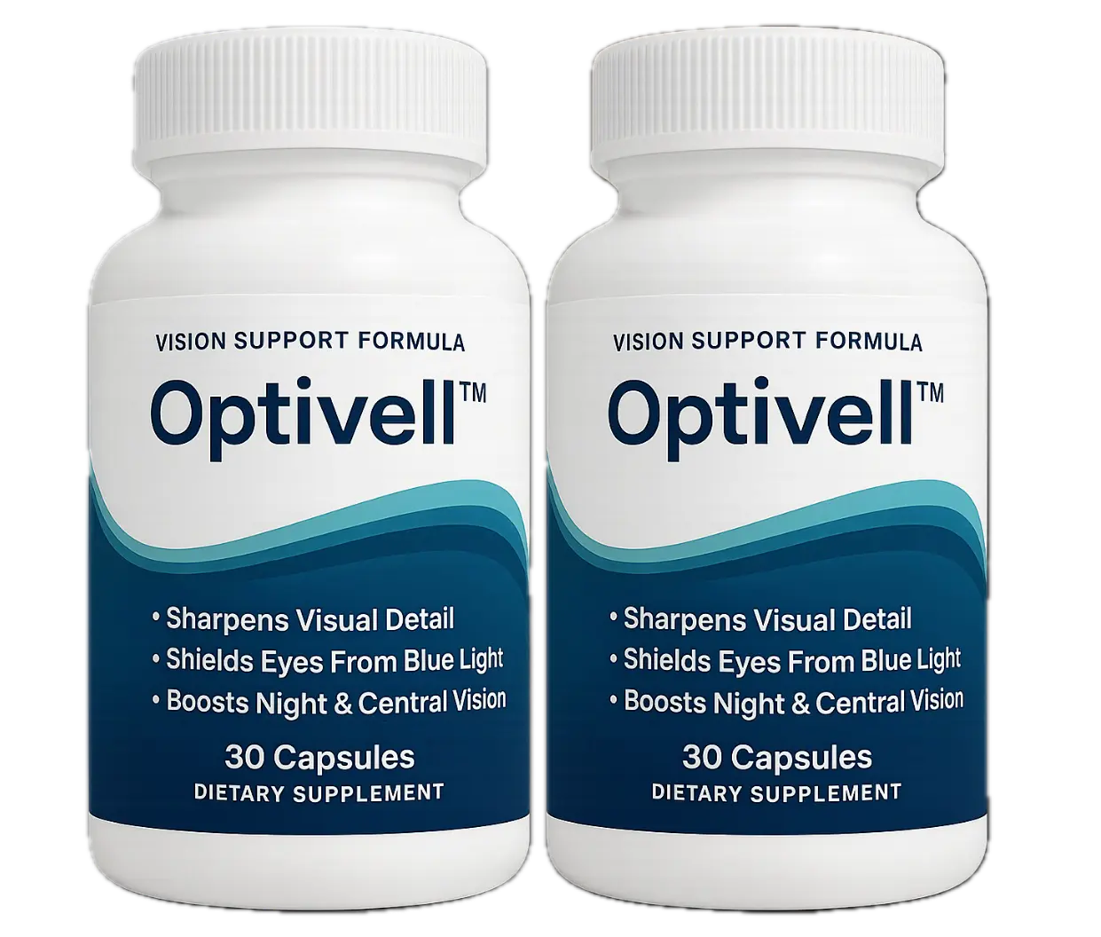 OptiVell Starter Package - 60 Day Trial - 2 Bottles of Vision Support Supplement